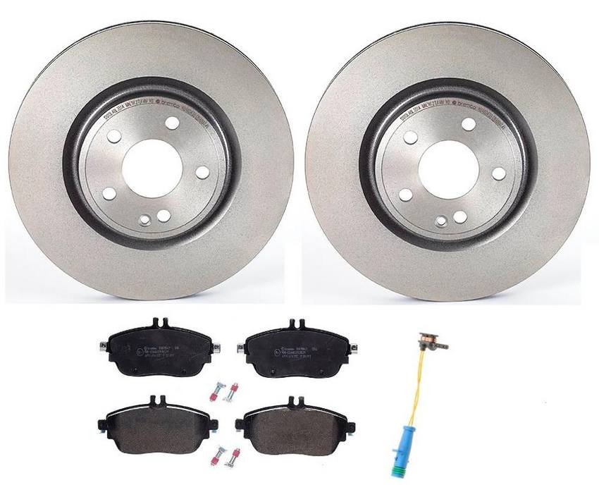 Brembo Brake Pads and Rotors Kit - Front (320mm) (Low-Met)